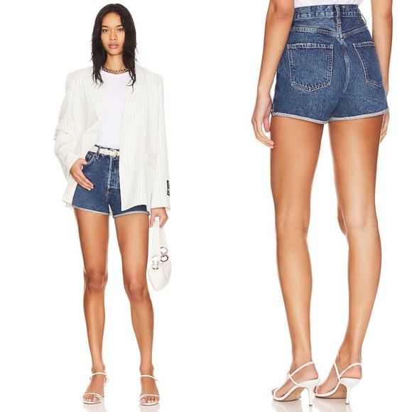Agolde Pants - NWT Agolde Dee Denim Shorts Enamour